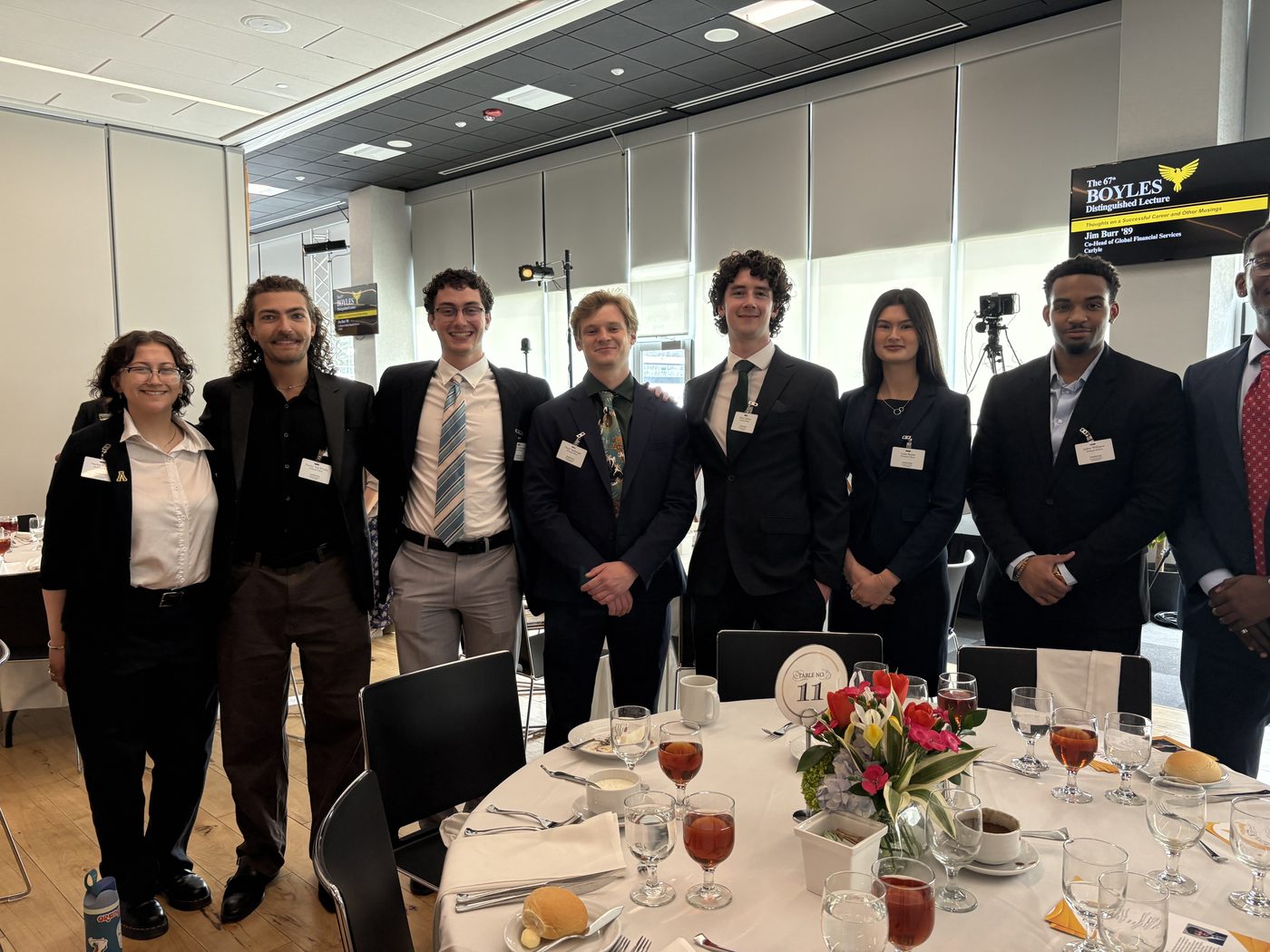 The Holland Fellows cohort gathered at the Boyles Lecture.